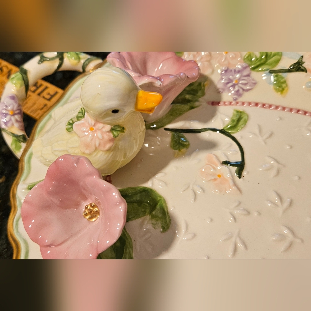 Springtime Collection 2001 Platter Plate. NIB! - Picture 10 of 17